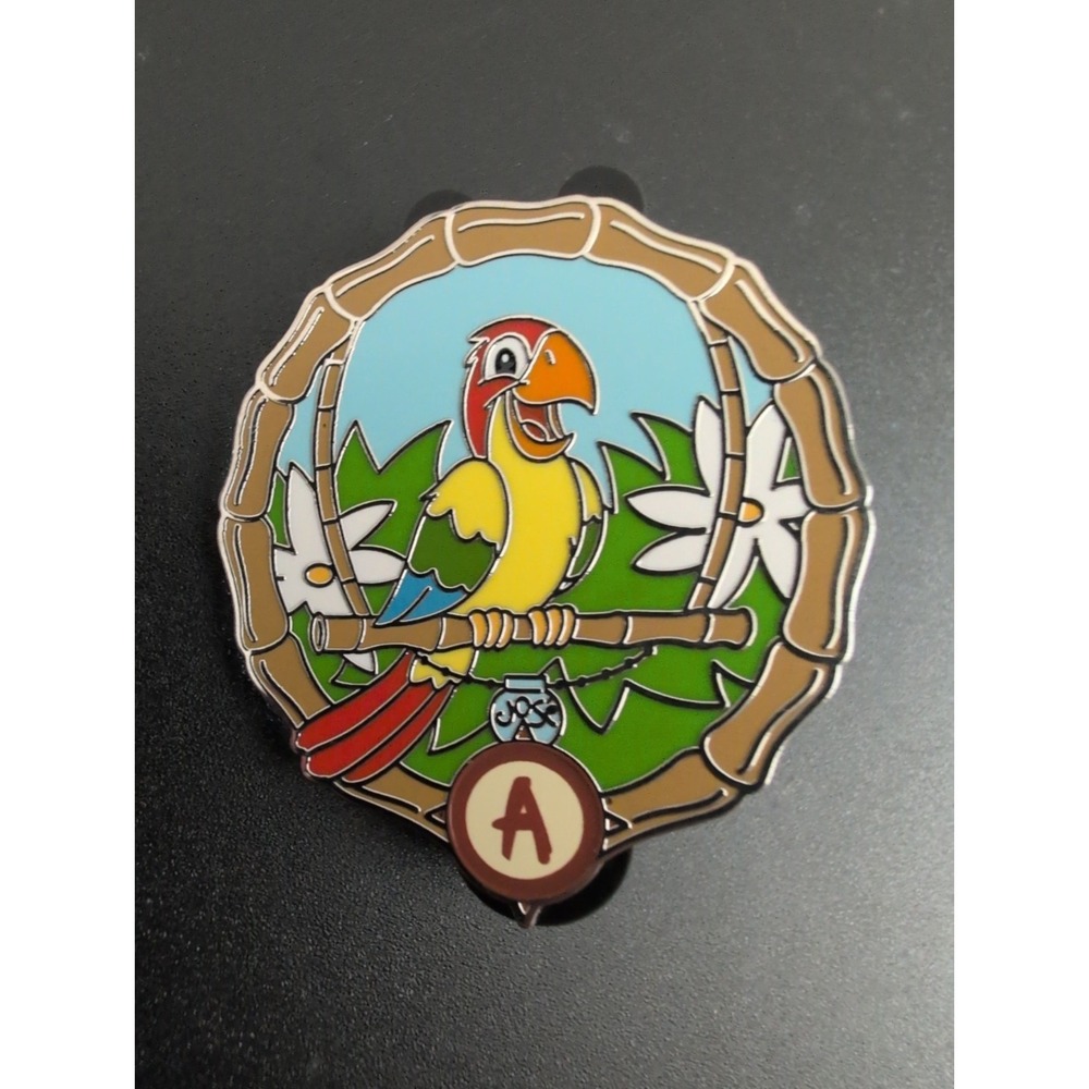 2024 Disney Adventureland A Mystery Box Pin Enchanted Tiki Room Parrot Jose (16)